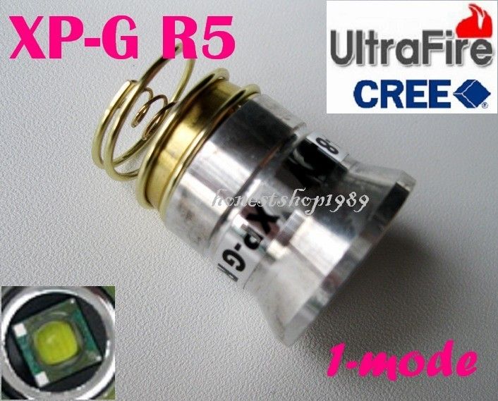   UltraFire CREE XP G R5 One Mode LED Bulb For Surefire 6p,G2,G3,9p