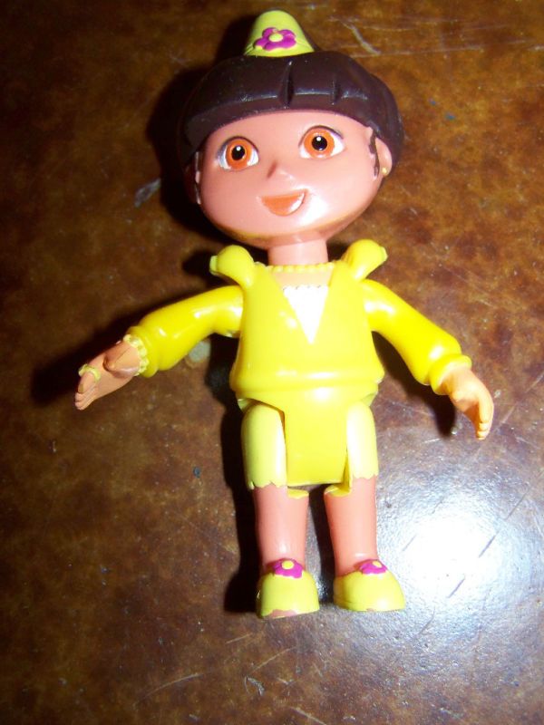 PVC Dora The Explorer Princess Doll Figure Posable  