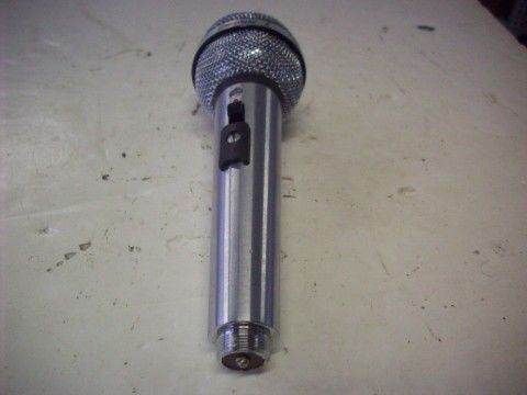 VINTAGE UNISPHERE SHURE 585SA HI IMPEDANCE DYNAMIC MICROPHONE 585 SA 