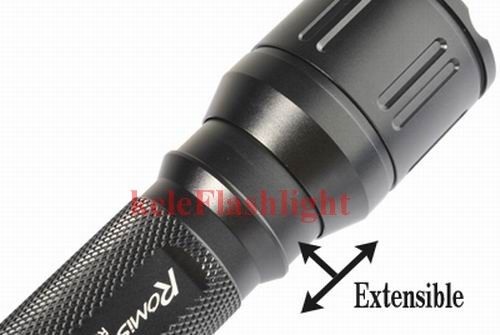 Romisen RC 39 CREE Q5 5M 18650/CR123A Flashlight Torch  