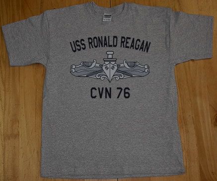 US Navy USS Ronald Reagan CVN 76 T Shirt  