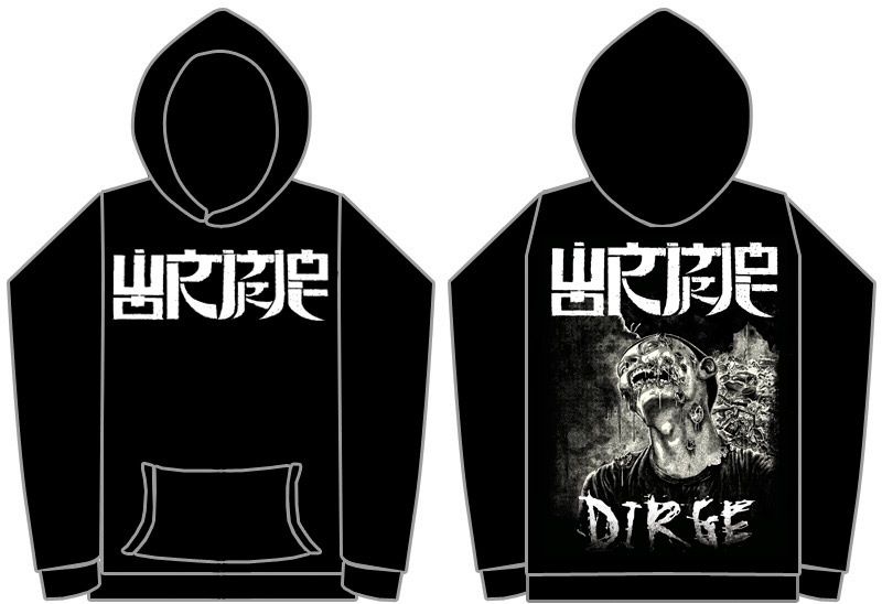 Wormrot Dirge Pullover Hoodie   NEW OFFICIAL abuse  