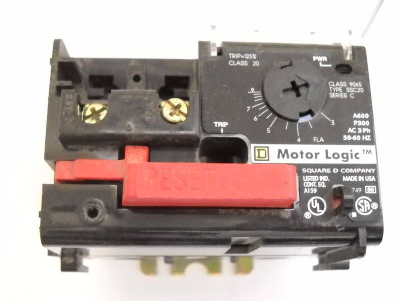 Square D 9065 SSC20 9065SSC20 Motor Logic ser C GOOD  