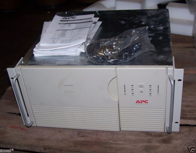 NEW APC UPS BATTERY BACK UP SU3000RMNET 120 V INPUT  