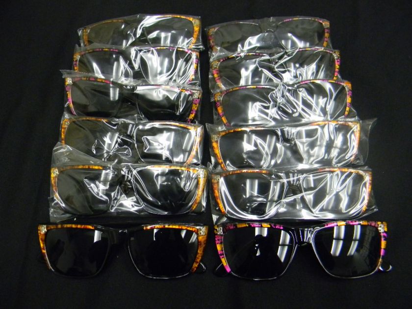 Vintage Sunglasses Lot of 12 Retro 2 Styles [P605]  