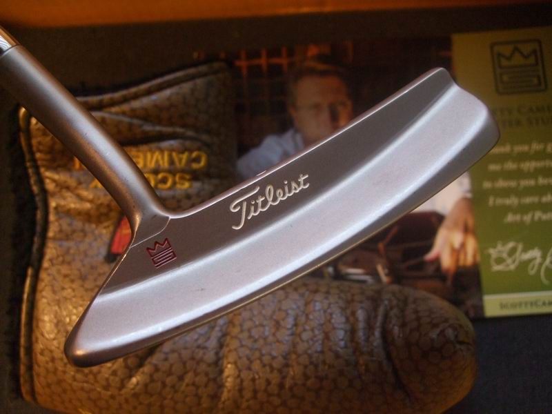 Rare Scotty Cameron Studio Design 1 Custom Shop Pro Platinum Putter 34 