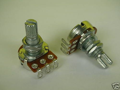 Mini A 25K Audio Potentiometer Taper Solder Lug,A25K  