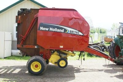 NEW HOLLAND BR740 Round Baler 4x5 ,hay br 740  