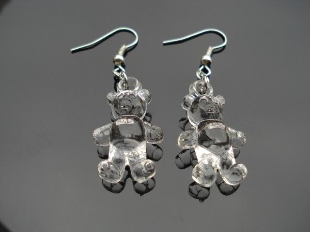 H4075 New Fashion Jewelry Korean Style    Young & Cute BEAR Earrings 