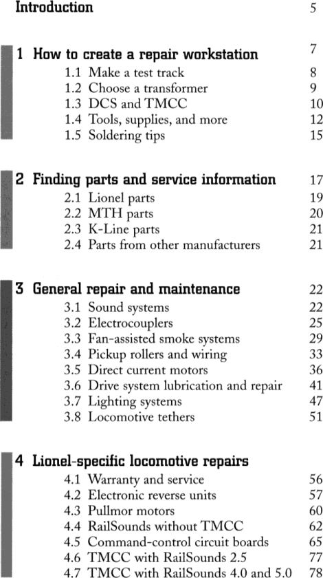 Modern Toy Train Repair & Maintenance book MTH Lionel  