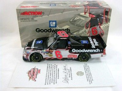 Matt Crafton #6 Goodwrench Chevy Race Truck Autographed w/ COA 1/1572 