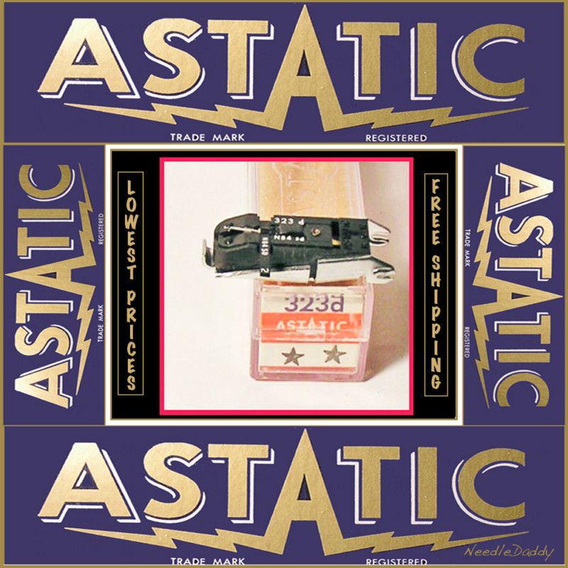 PHONOGRAPH NEEDLE CARTRIDGE RCA 133499 ASTATIC 323D 323  