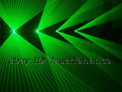 DJ Party Stage 500mW Green Animation Cartoon DMX512 ILDA Laser Light 