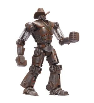 Real Steel Basic 5 Light Up Figure Wave 2 Six Shooter *New*  