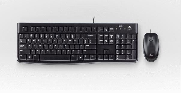 LOT = 10 Logitech Desktop MK120 Mouse & Keyboard Combo  