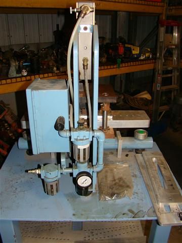 BTM Press Tog L Loc, Used in assembly line, made Tail Lights  