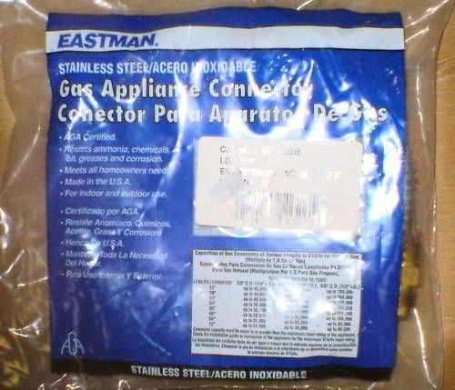 Eastman gas appliance connector 505F36B  
