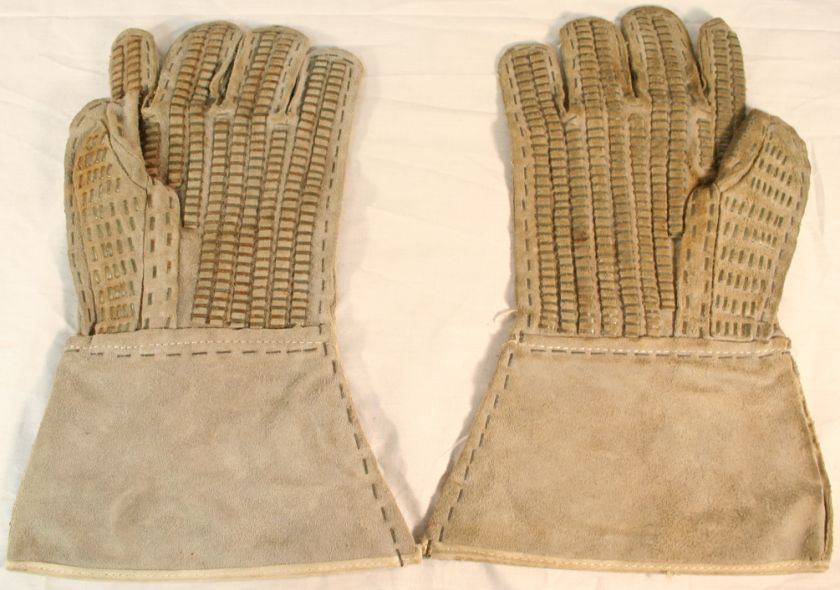 US MILITARY SURPLUS Work Gloves RAZOR BARBED WIRE  