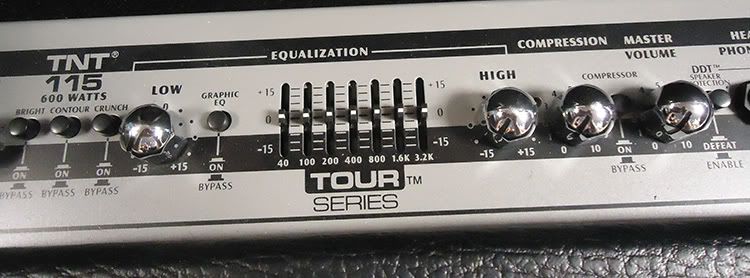 Peavey Tour TNT 115 600 Watt Electric Bass Amplifier  