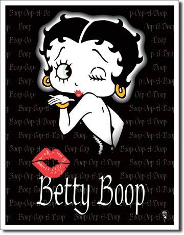 Betty Boop Kiss