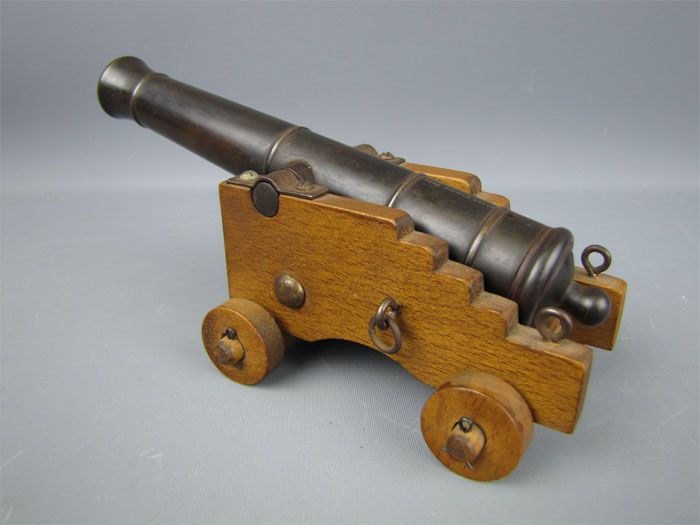 Vintage 7.5 Black Powder Signal Cannon Made in Spain  