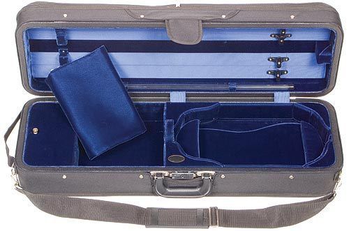 Bobelock Featherlite 4/4 Violin Case Blue Velvet  