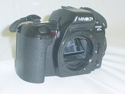 MINOLTA MAXXUM HTsi 35mm FILM CAMERA Body Only Black  