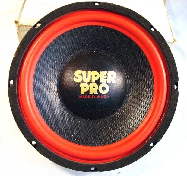 NOS Pyramid PW1052 US 10 Car Subwoofer Speaker Dual VC  