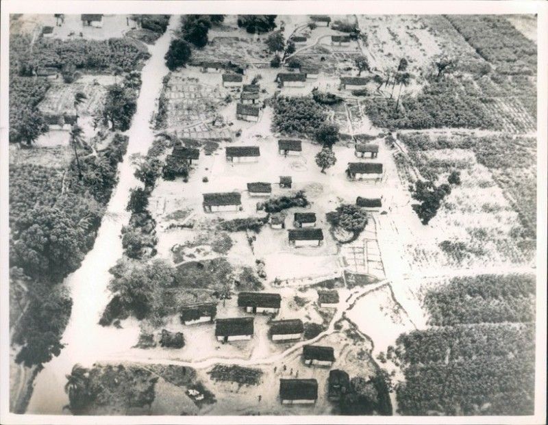 63 Hurricane Flora Haitian Village Under Water Photo  