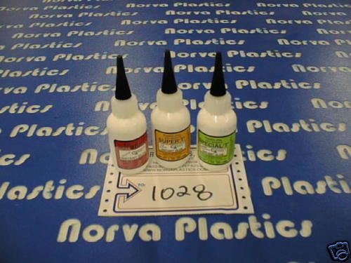 1028)HOT STUFF 2 OZ GLUE SET GREAT FOR WOODTURNERS  