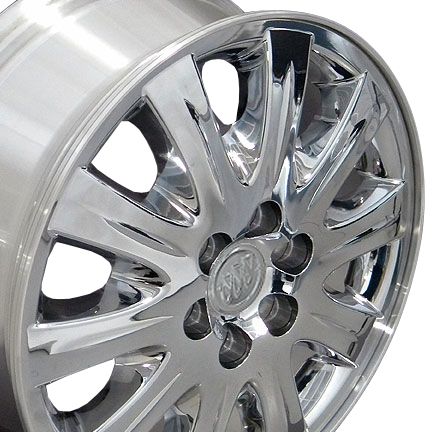 17 Rims Buick Terazza Wheels   Chrome Clad 17x6.5 SET  