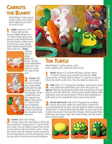 FUNTASTIC CLAY CRITTERS Polymer/Sculpey/Fimo/Premo Craft Idea Book 