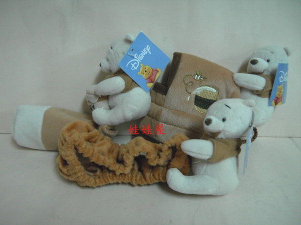 New Disney Winnie The Pooh Car Accessories 5PCS  