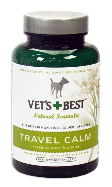 Vets Best Travel Calm For Dogs (40 chewable tablets)  