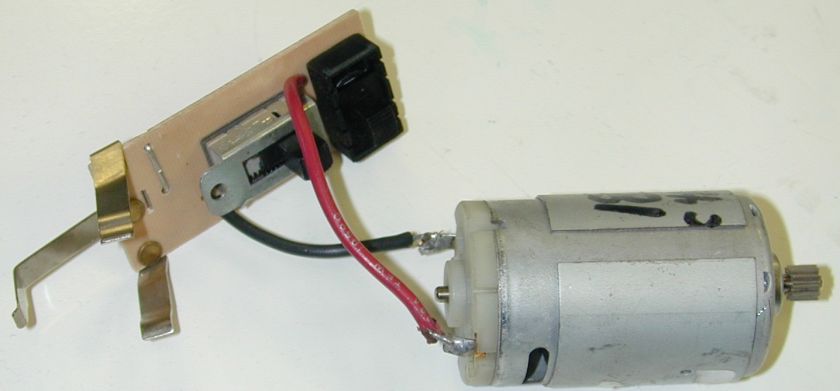 DC Hobby Motor Drill Motor w/Fwd Rev sw 12vdc  