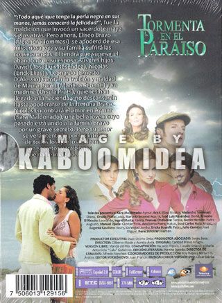 TORMENTA EN EL PARAISO Telenovela 4 DVD Novela Novelas  