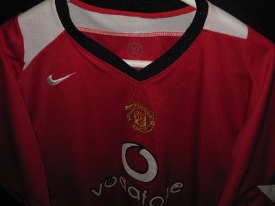 MANCHESTER MAN U ENGLAND JERSEY UK SHIRT MENS L 013  