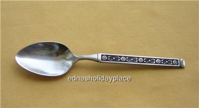 Gorham Stainless flatware HACIENDA Teaspoon Retired  