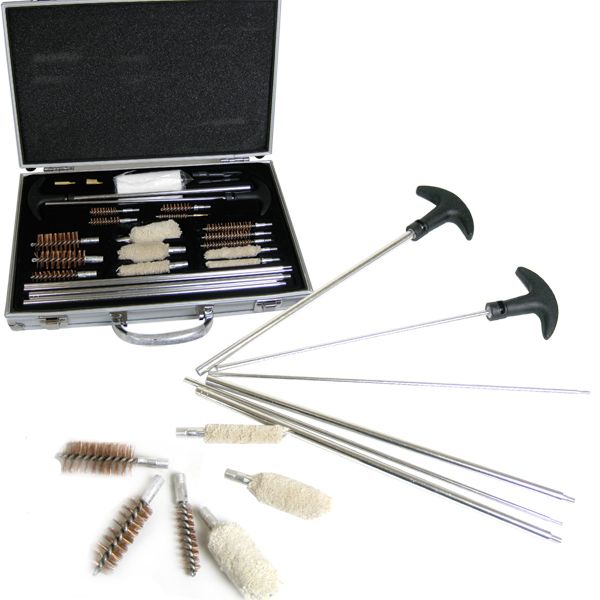 78pc Universal Gun Cleaning Kit Rifle Pistol Shotgun Firearm 