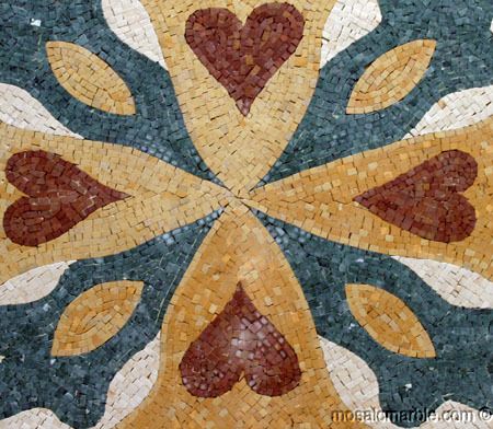 Stunning Marble Mosaic Rug Floor Inlay Art Tile Decor  