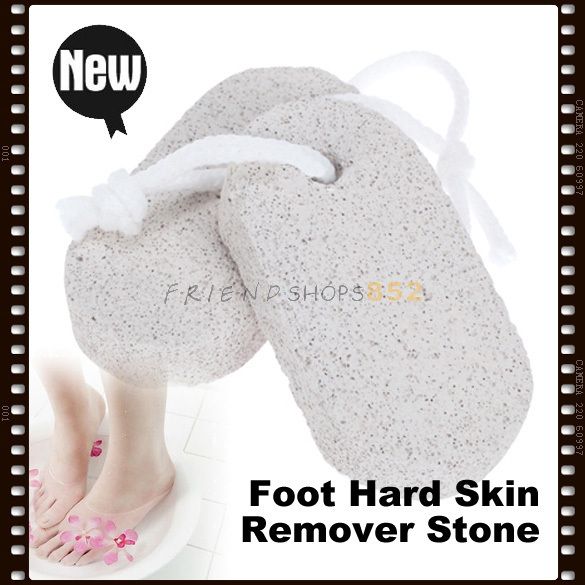 2011 Hot Foot Bath Scrub Pumice Stone Rid Callus Dead Skin Foot Care 