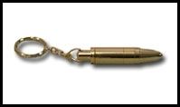 Bullet Style Gold Cigar Plunger/Punch Keyring/Keychain  