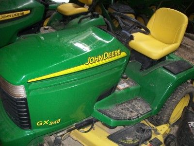 NEW HIGH BACK JOHN DEERE 445 455 GX345 LX GT LT GX LAWN MOWER SEAT W 