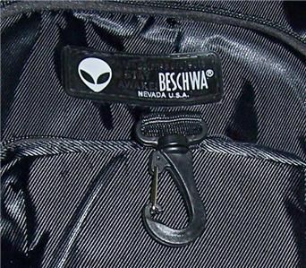 New BESCHWA Black Large Backpack Hiking Travel Rucksack  