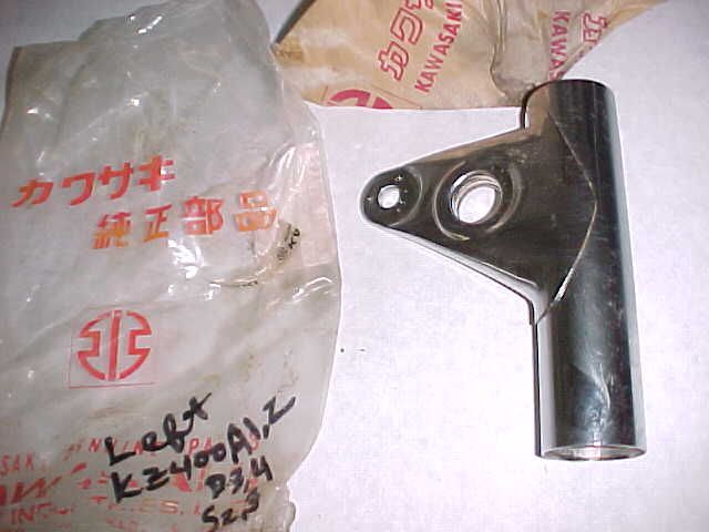 KAWASAKI KZ400 KZ 400 NEW HEADLIGHT EARS EAR BRACKET  