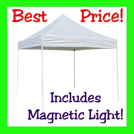 New EZ UP 10 Commercial Canopy Shelter Fair Tent BONUS  