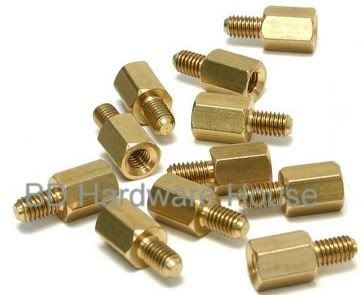 10 Brass M3 Standoff Screws Standoffs Screw Hex Lian Li  