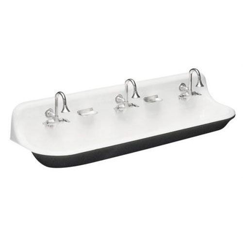 Kohler K 3203 0 Brockway Wall Mount Wash Sink White  