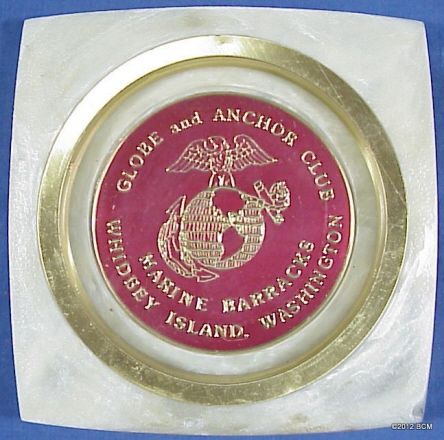 USMC Globe and Anchor Club Marine Barracks Whidbey Island Washington 