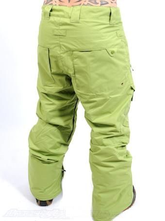 NEW MENS DC DONON SNOWBOARD/SKI PANTS KERMIT GREEN/ XL  